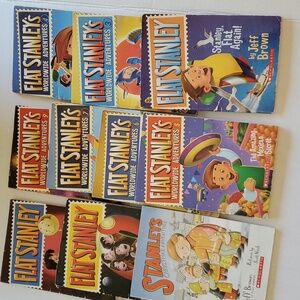 Flat Stanley Books - 10 Titles